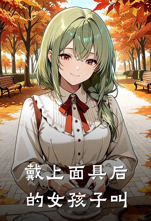 戴上面具后的女孩子叫