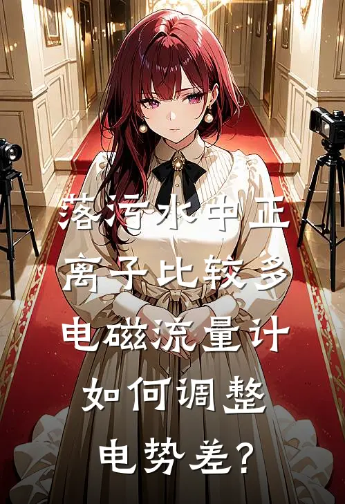 落污水中正离子比较多,电磁流量计如何调整电势差?