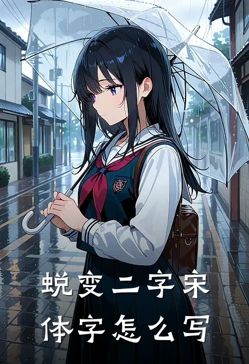 蜕变二字宋体字怎么写