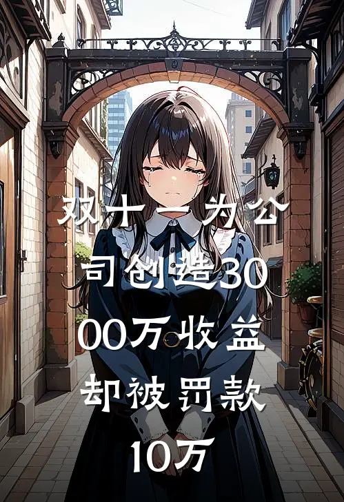 双十一为公司创造3000万收益，却被罚款10万